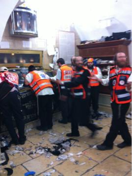 ציון הרשב"י פונה ומתנדבי ההצלה זכו לשאת תפילה