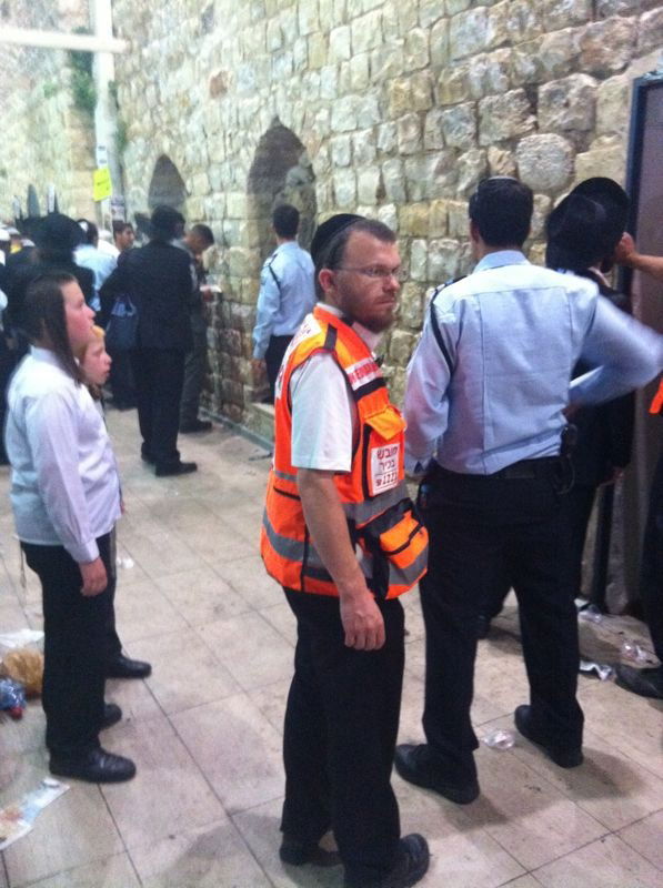 ציון הרשב"י פונה ומתנדבי ההצלה זכו לשאת תפילה