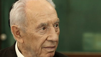 מרגיש מעולה. הנשיא שמעון פרס