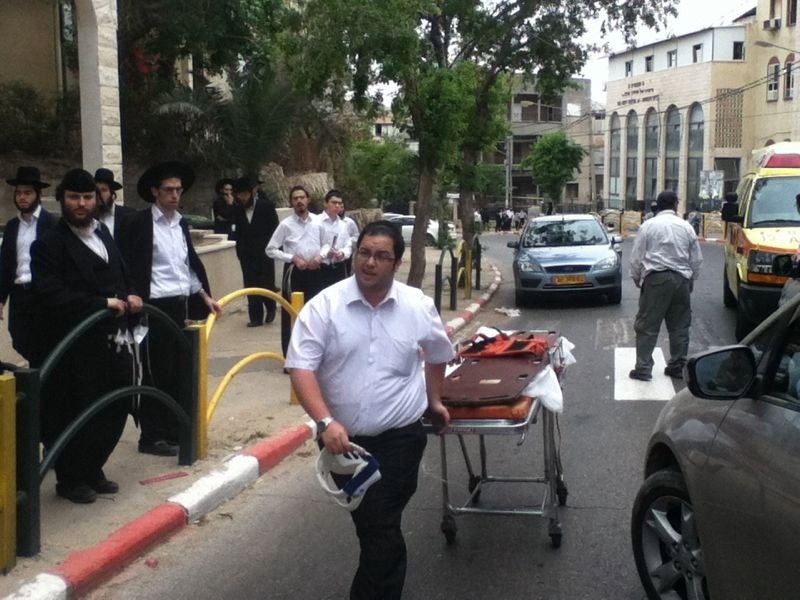 שוב תאונה קטלנית בבני-ברק: הולכת רגל נהרגה מפגיעת רכב