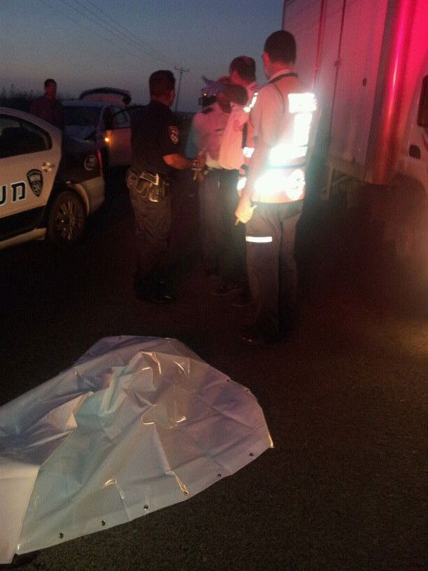 סמוך לטבריה: הולך רגל נהרג מפגיעת רכב חולף