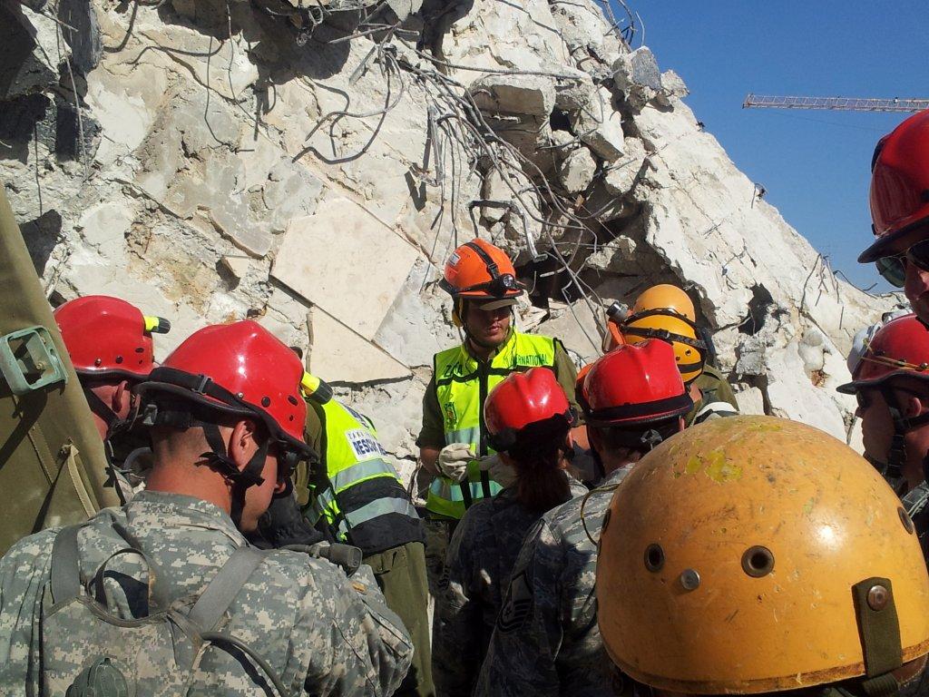 המתנדבים החרדים של זק"א התאמנו עם צה"ל וצבא ארה"ב