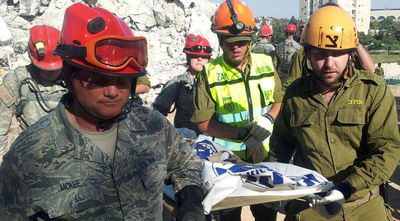 המתנדבים החרדים של זק"א התאמנו עם צה"ל וצבא ארה"ב