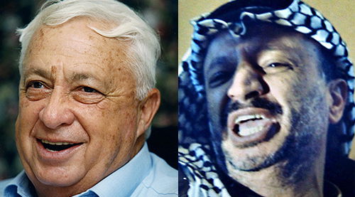 שרון וערפאת