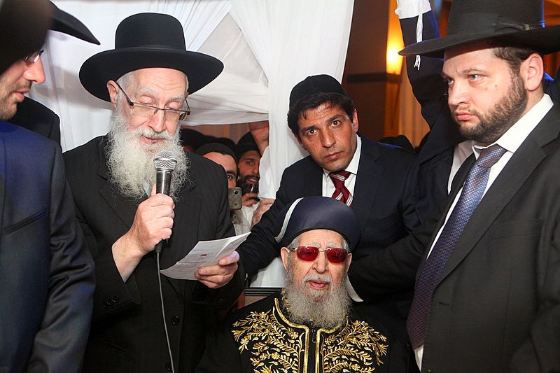 גלריית ענק: חתונת בן הרב יעקב חי יוסף