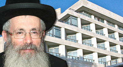 רבי ישעיהו הרצל הסיר את ההשגחה ממלון לביא