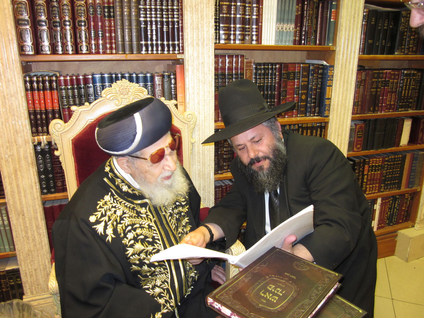 הרב עובדיה לרב נסים דרעי: "חבל שלא הזכרתי אותך"