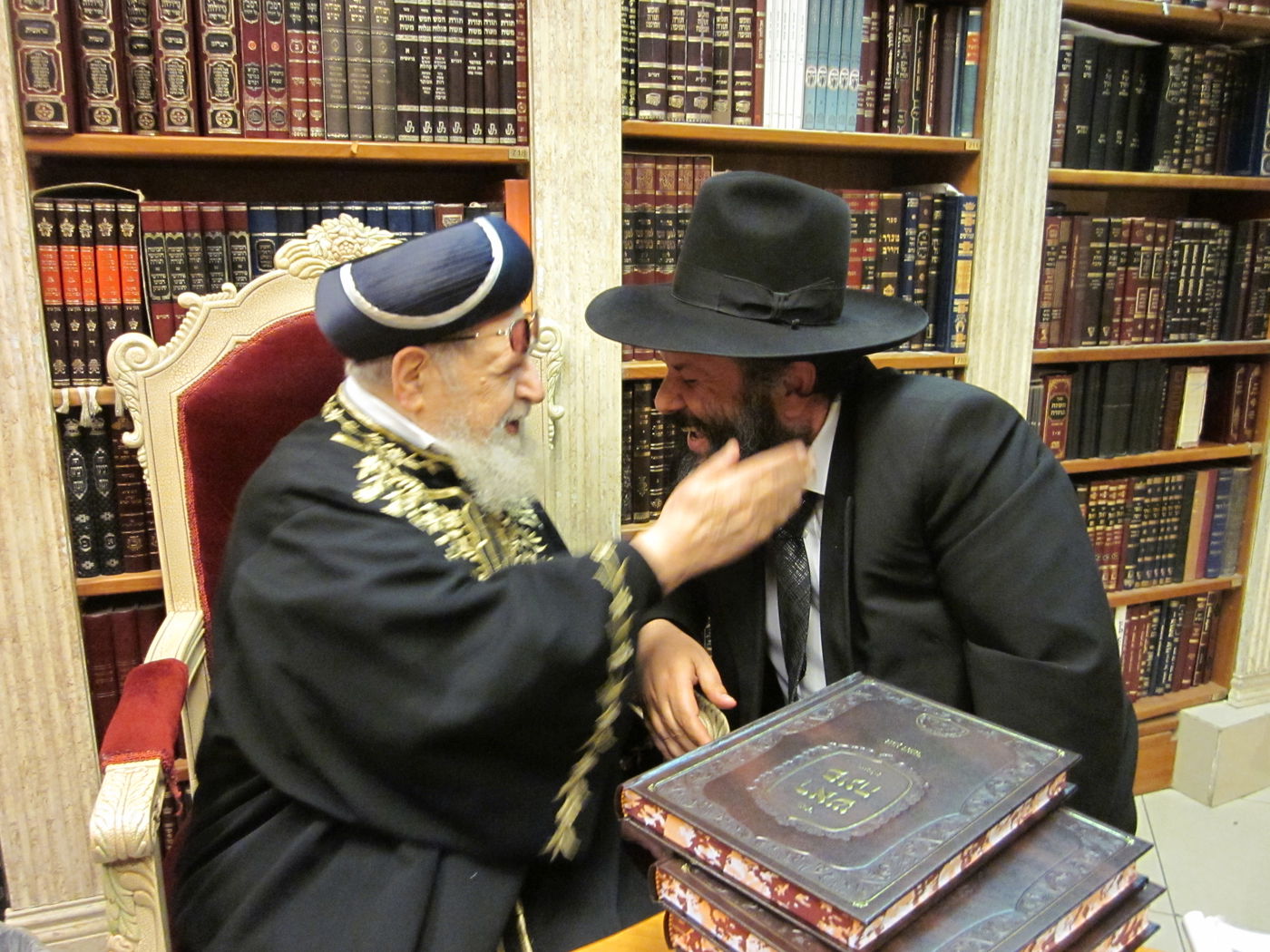 הרב עובדיה לרב נסים דרעי: "חבל שלא הזכרתי אותך"