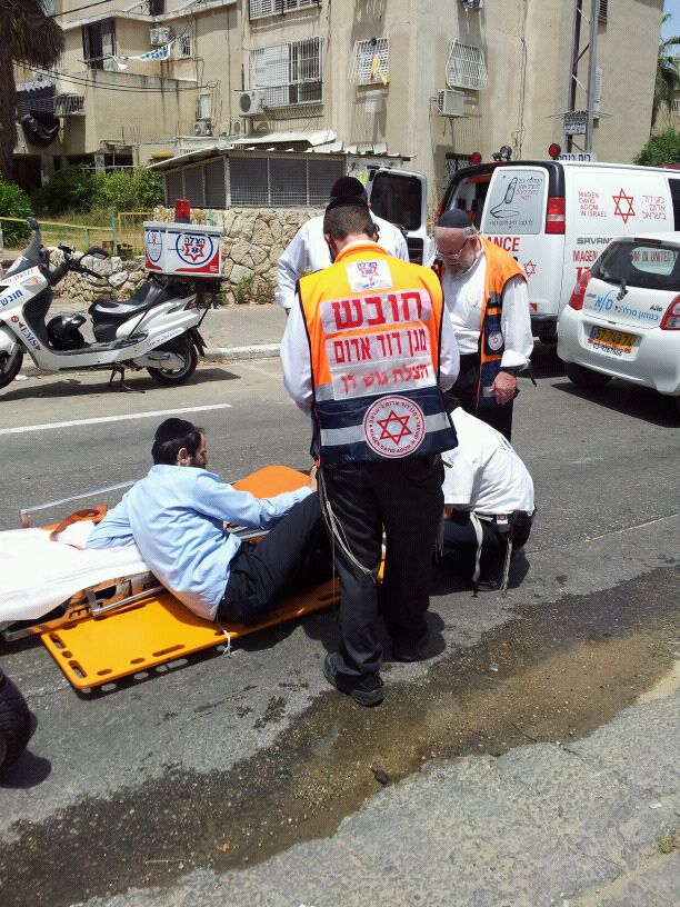 זירת התאונה