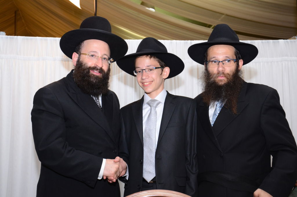 ראשי 'דגל התורה' חגגו בשמחת בנימין ליפקין בכפר-חב"ד