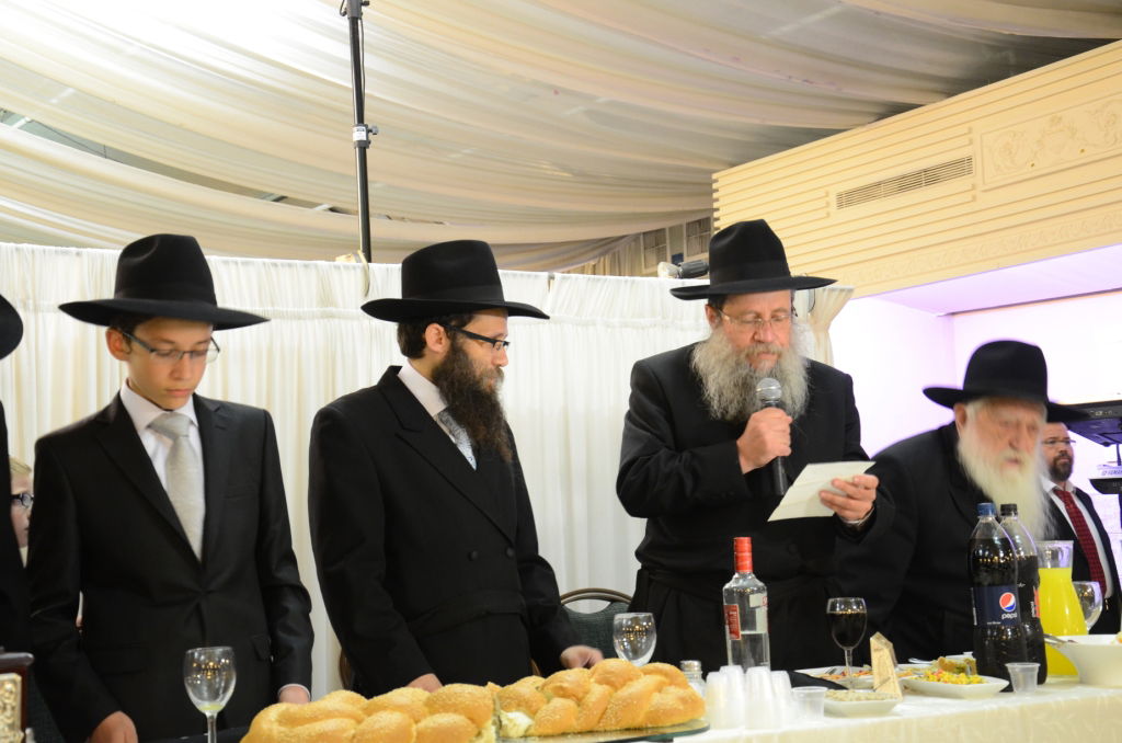 ראשי 'דגל התורה' חגגו בשמחת בנימין ליפקין בכפר-חב"ד