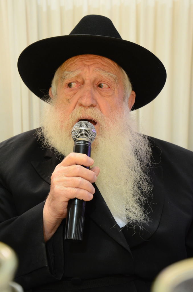 ראשי 'דגל התורה' חגגו בשמחת בנימין ליפקין בכפר-חב"ד