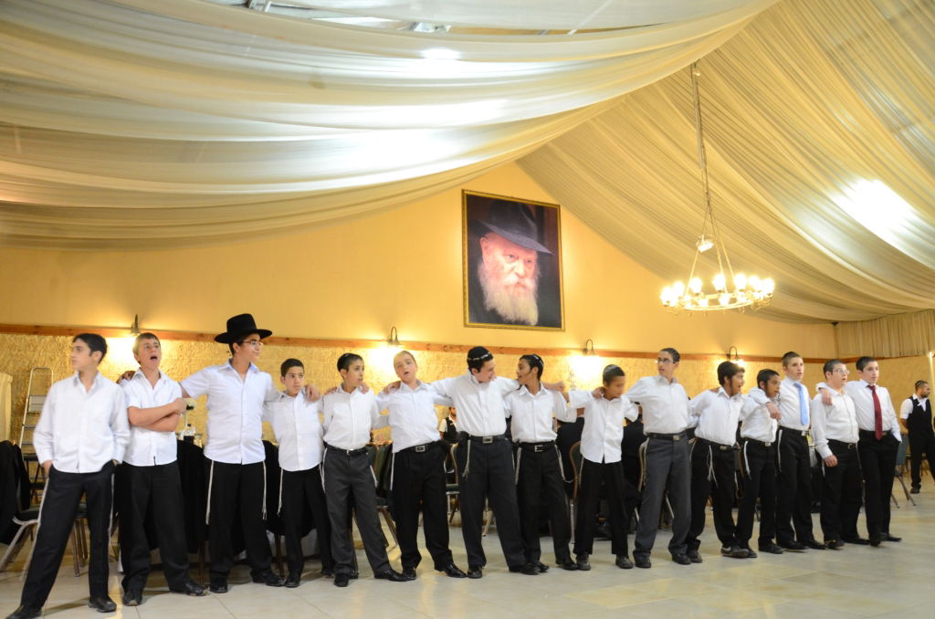 ראשי 'דגל התורה' חגגו בשמחת בנימין ליפקין בכפר-חב"ד