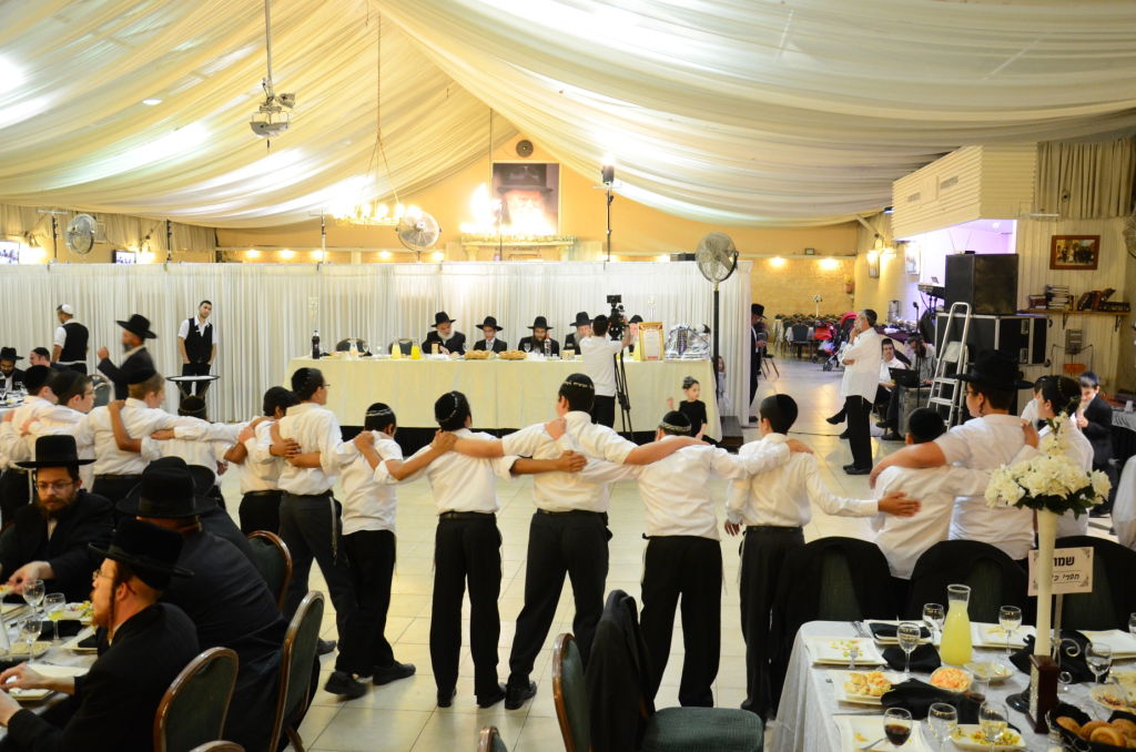 ראשי 'דגל התורה' חגגו בשמחת בנימין ליפקין בכפר-חב"ד