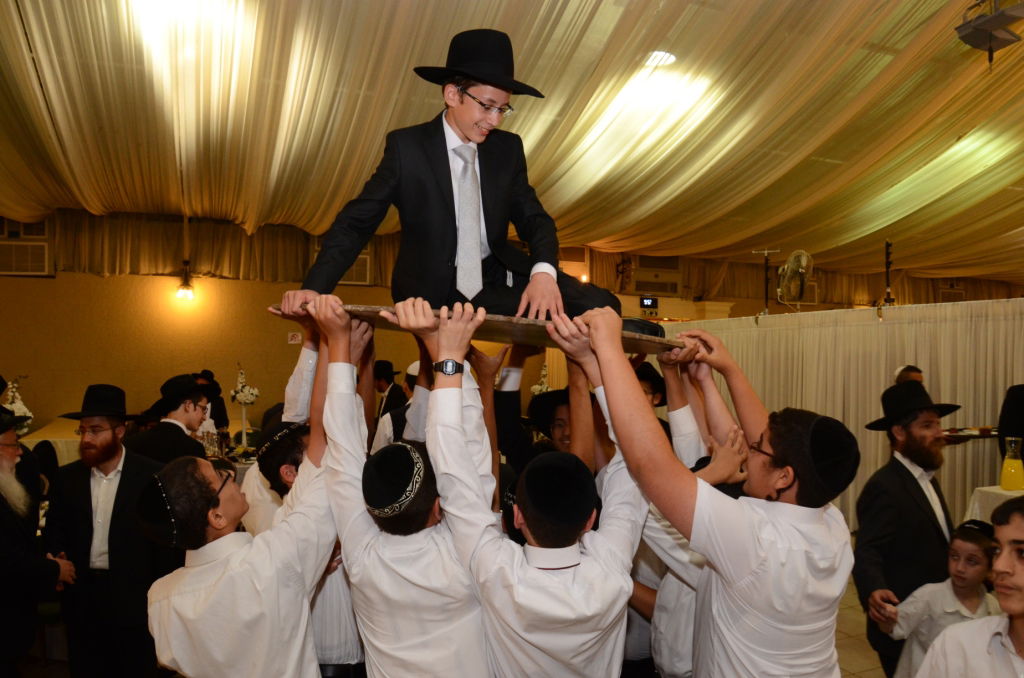 ראשי 'דגל התורה' חגגו בשמחת בנימין ליפקין בכפר-חב"ד