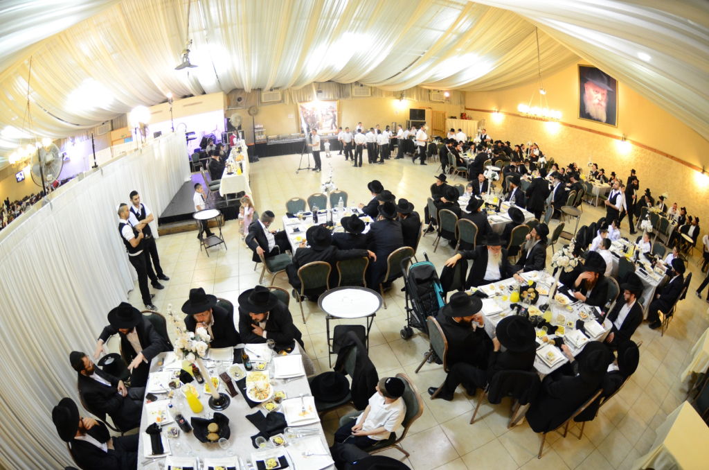 ראשי 'דגל התורה' חגגו בשמחת בנימין ליפקין בכפר-חב"ד