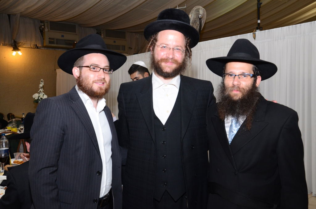 ראשי 'דגל התורה' חגגו בשמחת בנימין ליפקין בכפר-חב"ד