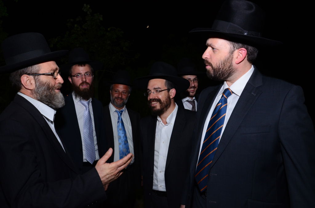 ראשי 'דגל התורה' חגגו בשמחת בנימין ליפקין בכפר-חב"ד