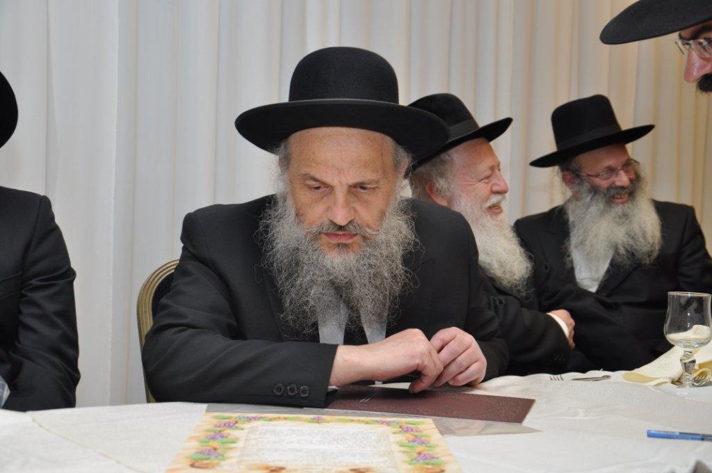 גלריה: אירוסין לבתו של ראש ישיבת בית יהודה עם בנו של ראש כולל בית הלל