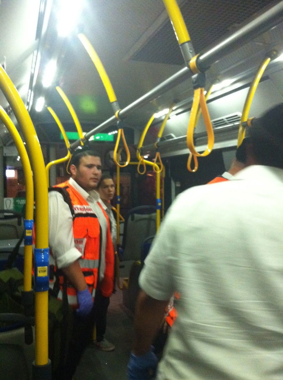 10 נוסעים נפגעו בתאונת אוטובוסים בירושלים; מצבם קל