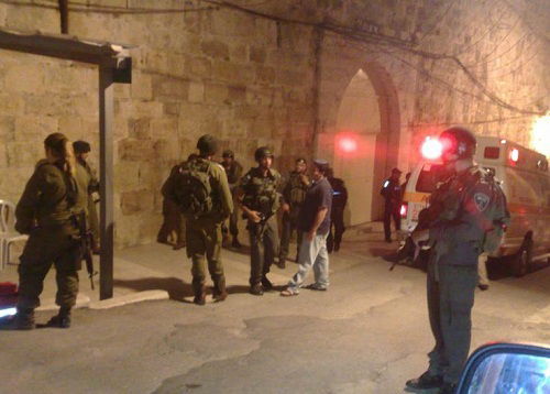 זירת האירוע, הערב