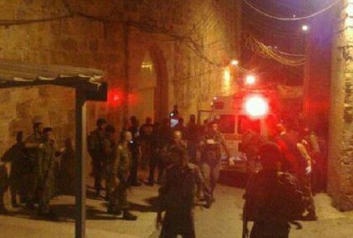 פיגוע בחברון: מחבל דקר שוטר ונורה