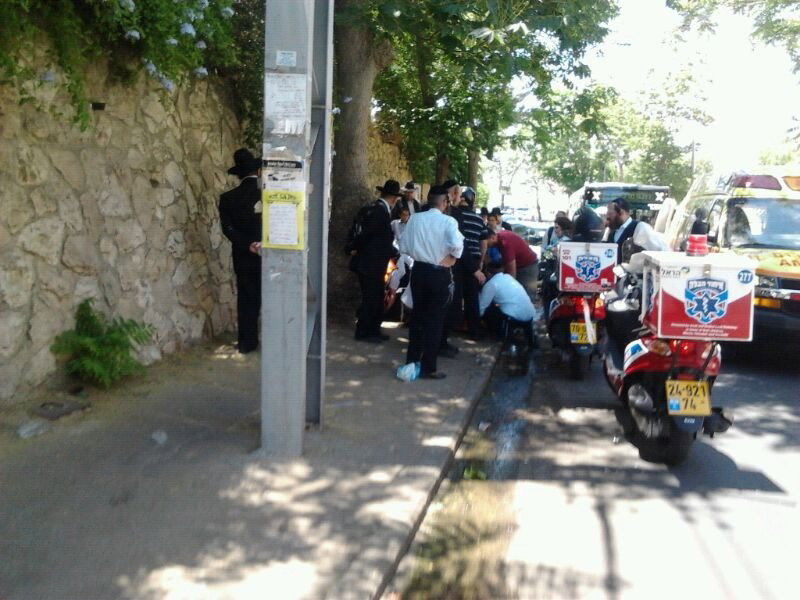 ירושלים: אברך נפצע באורח בינוני ממיניבוס שהסיע ילדים