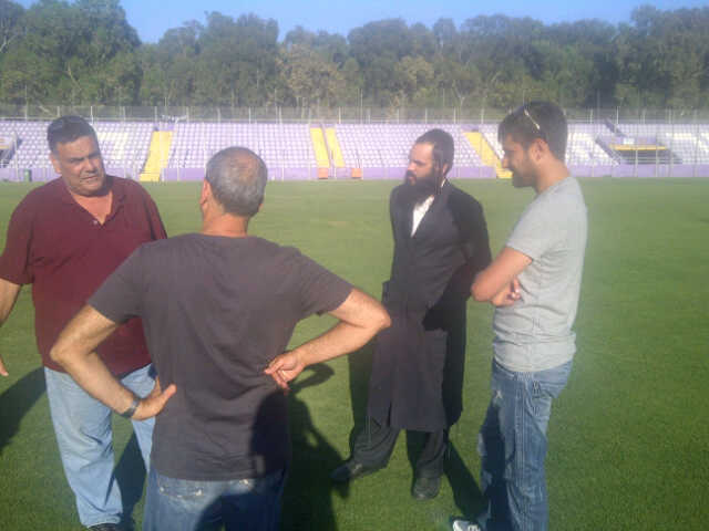 מסיירים באצטדיון רמת גן