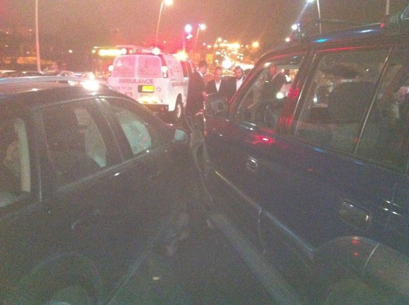 תאונה בבני ברק: רוכב אופנוע אם ושני ילדיה נפצעו
