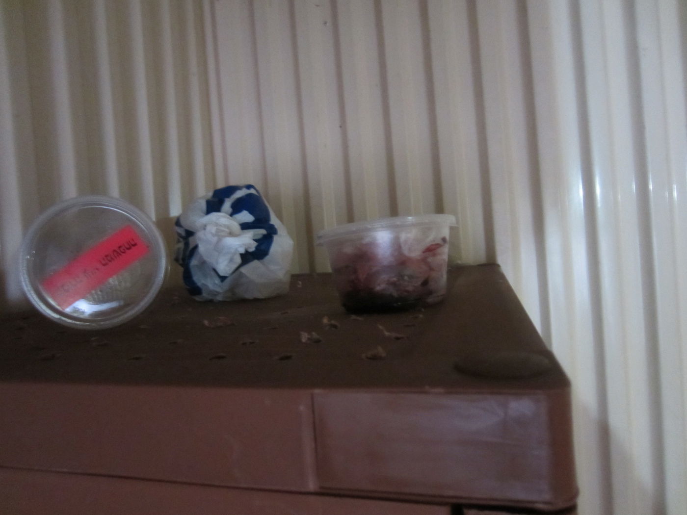 ,,קשה לצפייה: נפלים בקופסאות בחדר הקירור