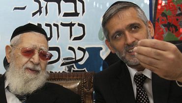 מרן הרב עובדיה יוסף עם ישי