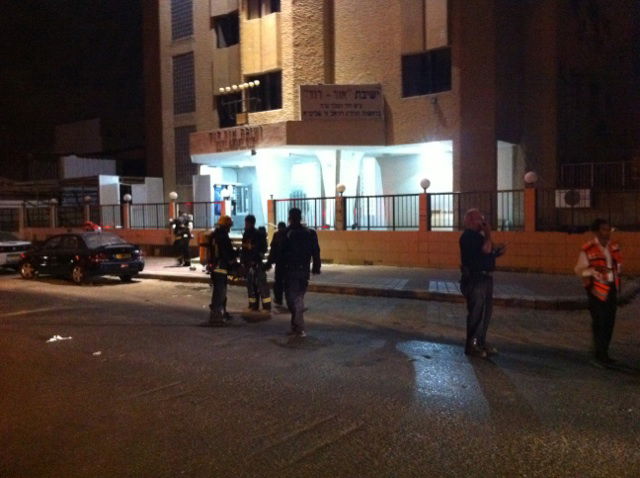 חשד להצתה: שריפה במבנה ישיבת אור דוד