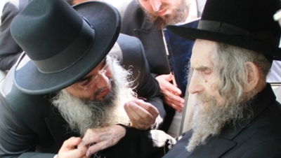 הרב יגאל כהן עם הגראי"ל שטיינמן