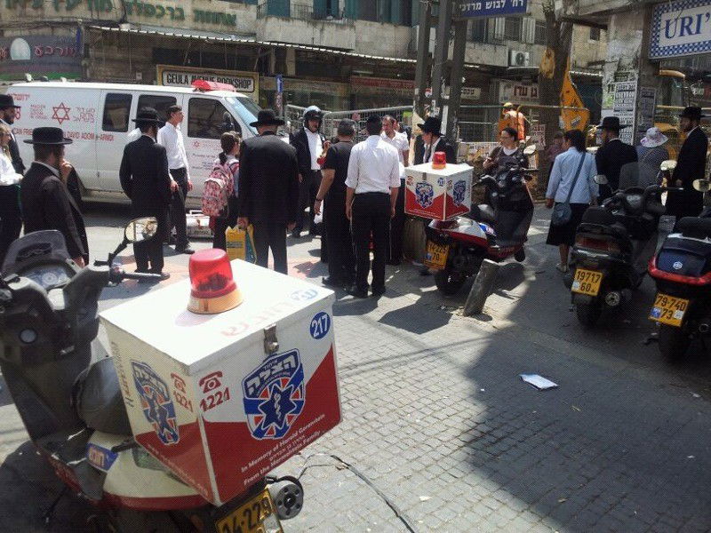 ירושלים: טרקטור הפיל עץ על אישה; נפגעה קל