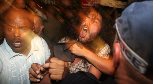 ההתפרעויות בתל-אביב