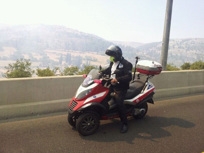 אחרי שעות ארוכות: הושגה שליטה על השריפה הגדולה