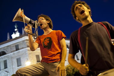 המחאה בתחילת השבוע בתל אביב