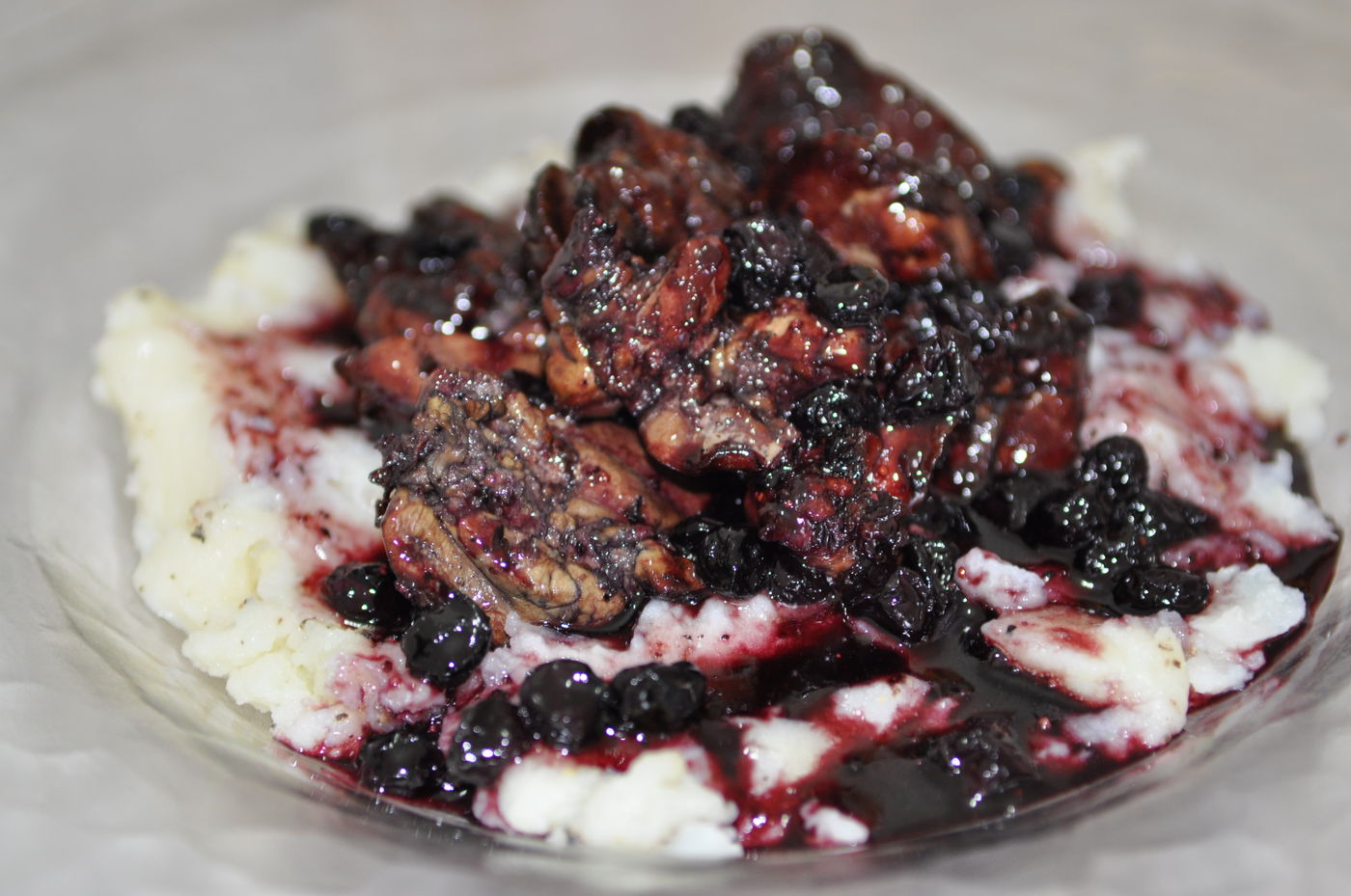 מתכון לכבד, אוכמניות ויין אדום