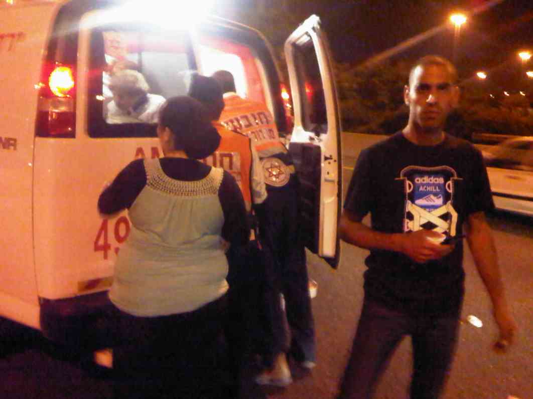 הרב מיכאל לסרי התהפך עם רכבו, נפצע באורח קל