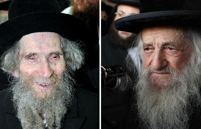 הגר"ש וואזנר לצד הגראי"ל שטיינמן