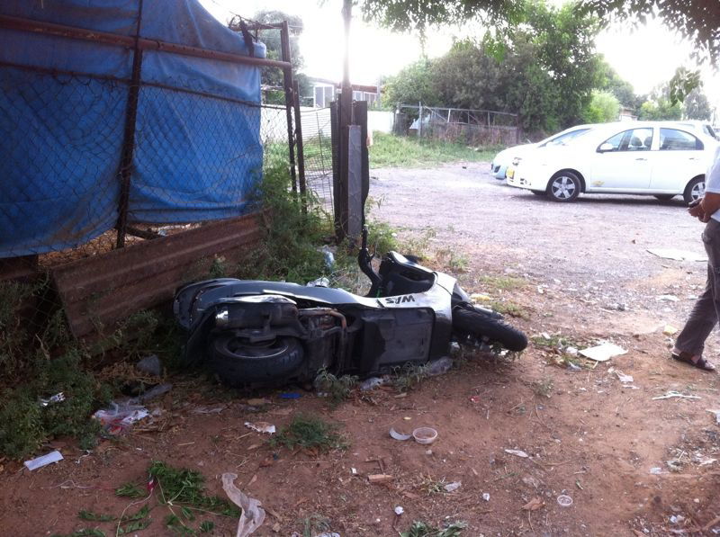 התאונה בפתח-תקווה, הבוקר