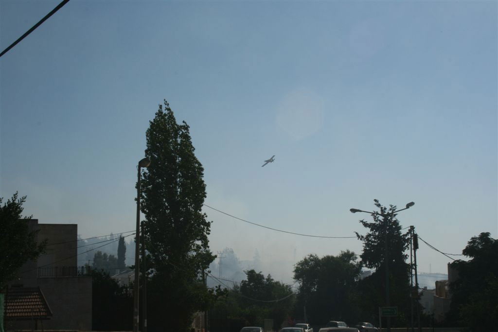 הושגה שליטה על השריפה במבשרת