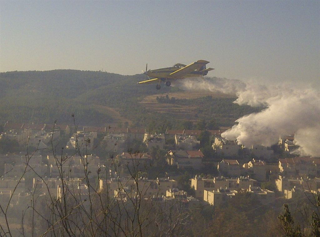 הושגה שליטה על השריפה במבשרת