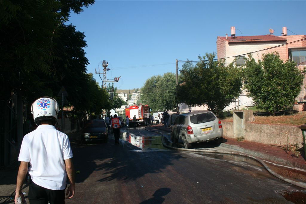 הושגה שליטה על השריפה במבשרת