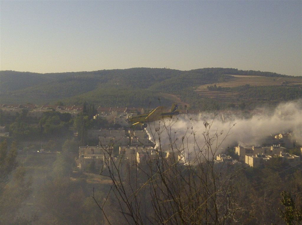 הושגה שליטה על השריפה במבשרת