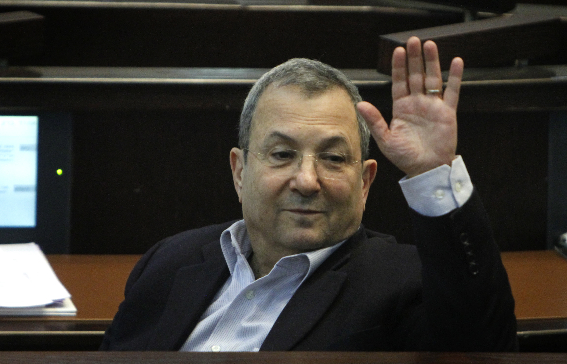 שר הבטחון אהוד ברק