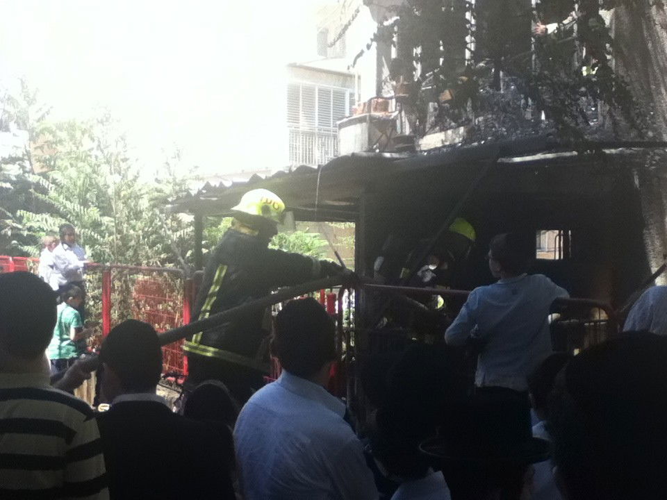 אש בבני-ברק: שריפה בבניין דירות בעיר