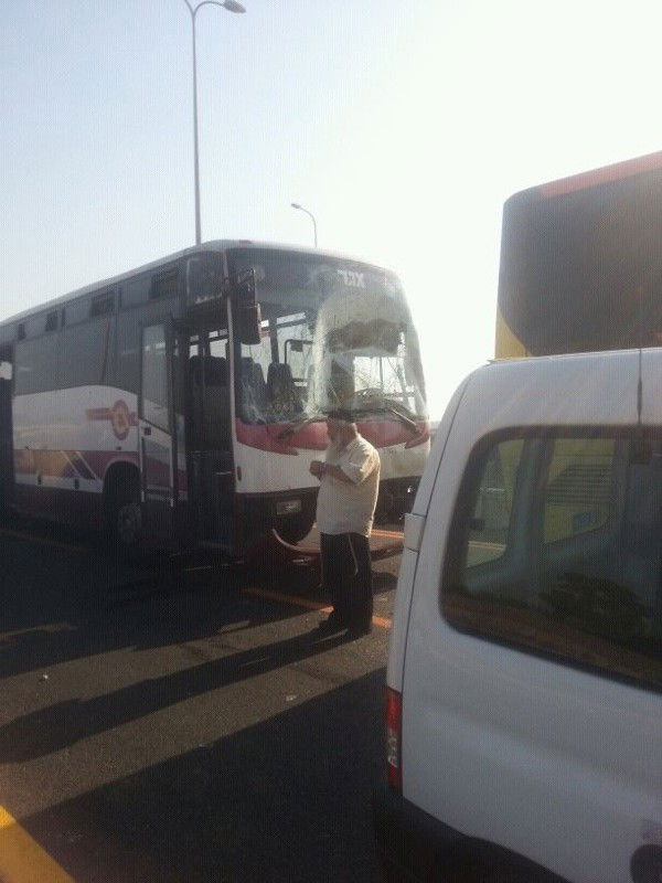 אוטובוסים התנגשו, חרדים נפצעו