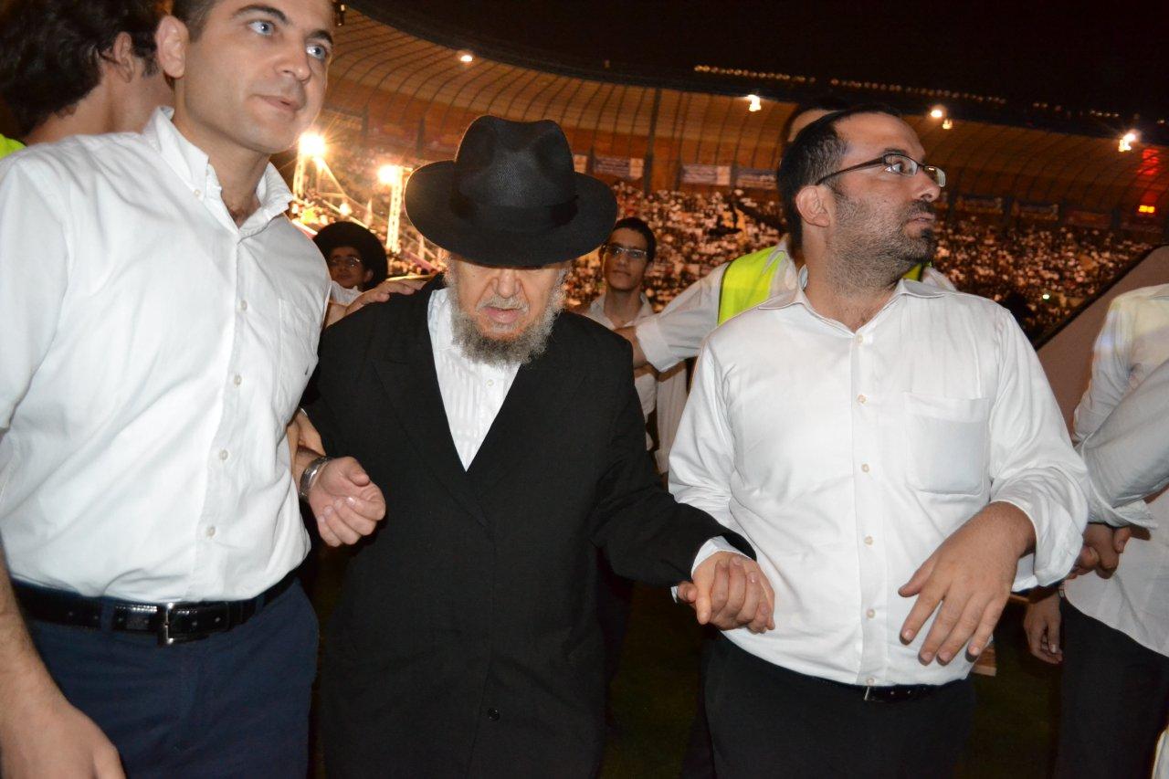 מעמד הרבבות במעמד סיום הש"ס באצטדיון טדי • גלרית ענק