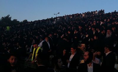 הקהל באירוע